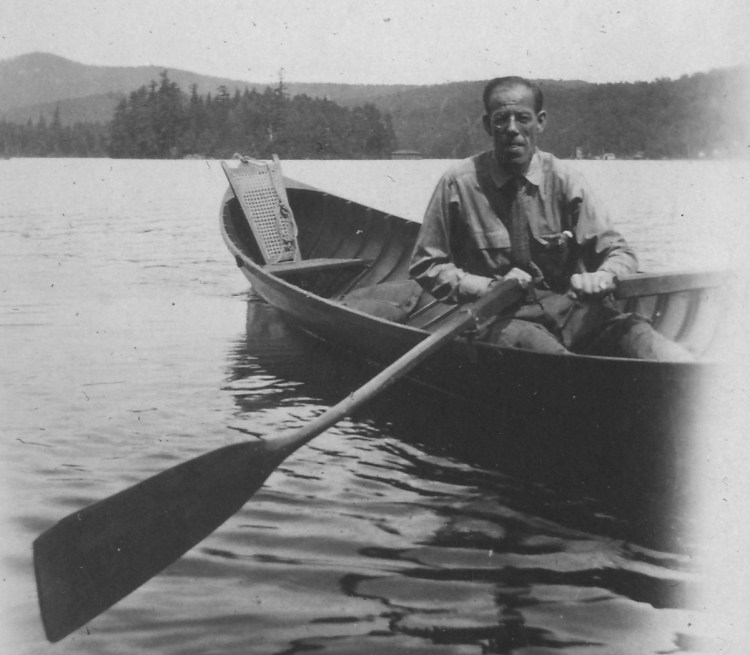 1922 JBT2 in guideboat