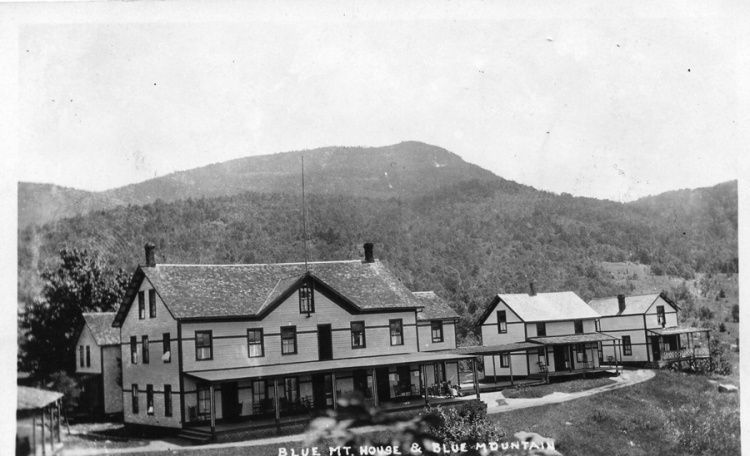 Merwin's expansion of the Blue Mountain House - courtesy of the St. Hubert's Isle website.