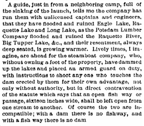 Brooklyn Daily Eagle. August 16, 1885. page 12.