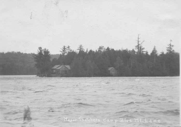 Thacher Isle 1927-1940 AZO Postcard