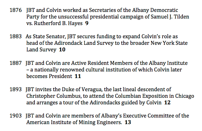 JBT and Colvin timeline2