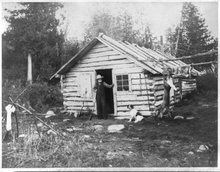 Alvah Dunning with dog